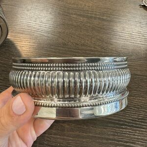 Vintage Gorham Silver Electro Plate Wine Coaste